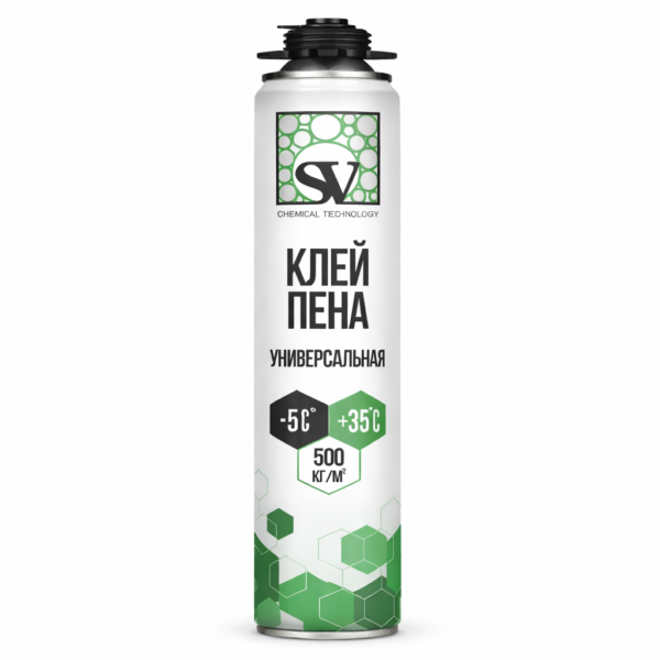 КЛЕЙ-ПЕНА SV универсальная, всесезонная, 780 гр