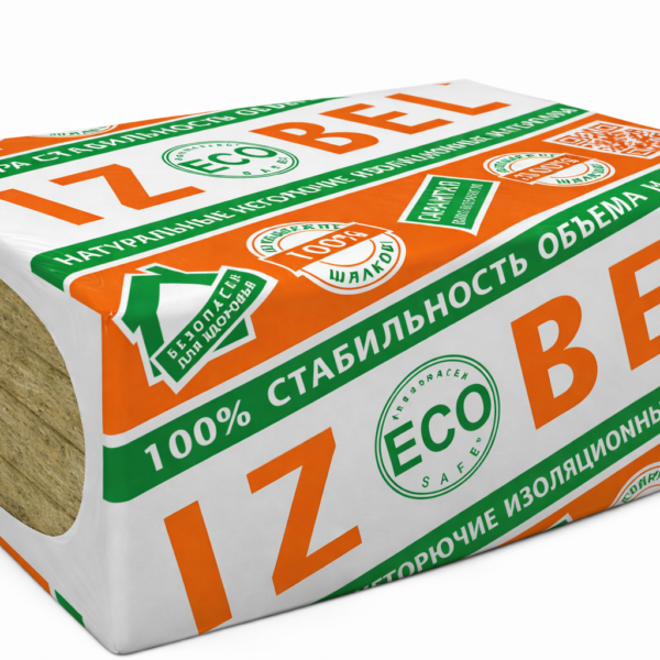 Плита минераловатная IZOBEL Л-25 1200*600*100 4 плиты 2,88м2