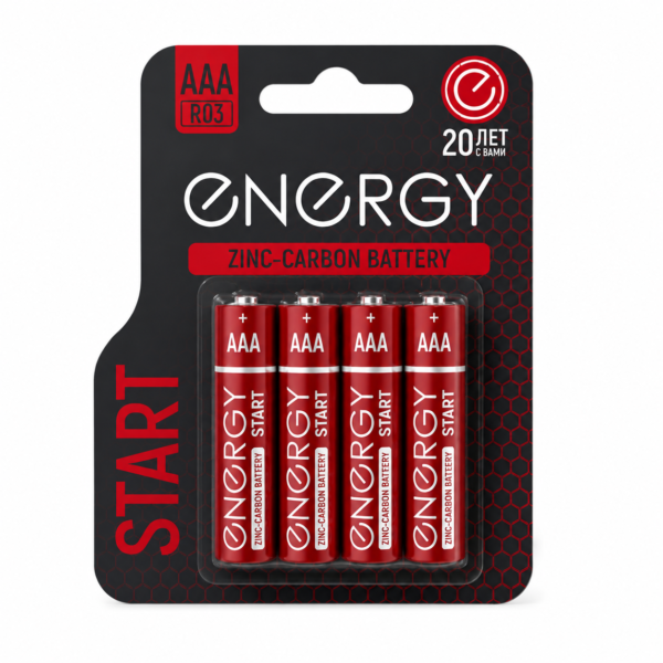 Батарейка ААА ENERGY START (4шт)